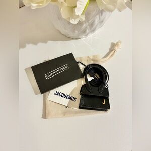 Jacquemus NWT -  Black Leather Micro Mini Bag